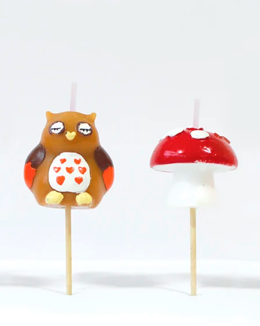 Cake Candles Woodland