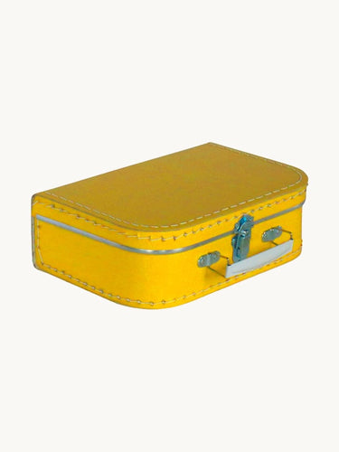 Cardboard Suitcase Yellow