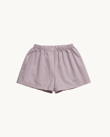 Cotton Shorts Light Brown