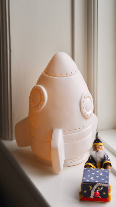Spaceship Lamp White