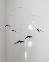 Five Flying Swallows Mobile from Flensted Mobiles