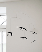 Five Flying Swallows Mobile from Flensted Mobiles