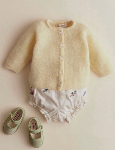 Baby Velvet Shoes Sage