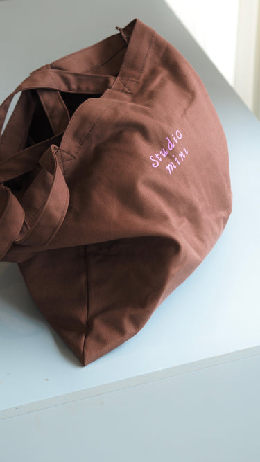 Large Cotton Canvas Tote