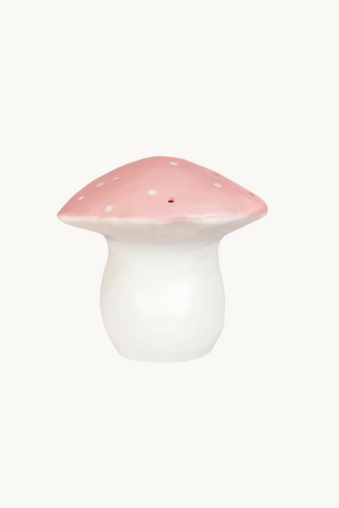 Large Mushroom Lamp Pink