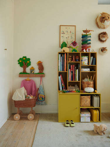 Cardboard Suitcase Yellow