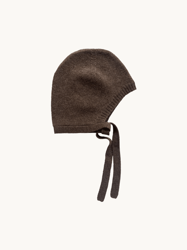 Cashmere Baby Hat Brown