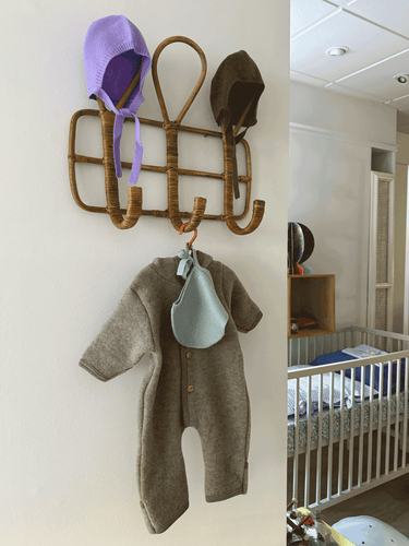 Cashmere Baby Hat Brown