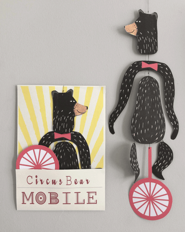 Circus Bear Mobile