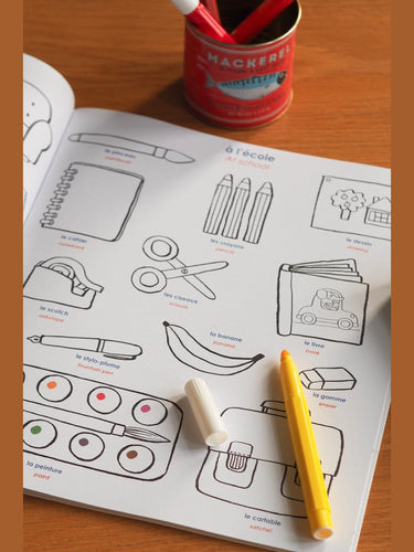 Colour-in Picture & Stickers Book