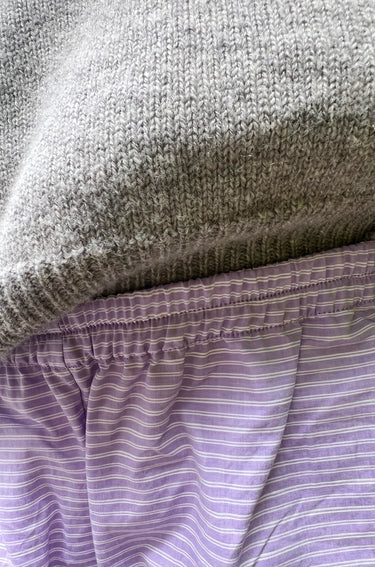 Cotton Pants Purple