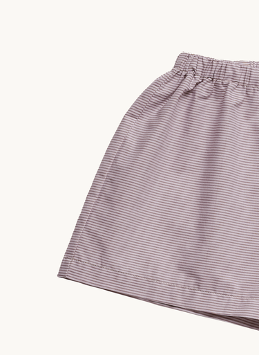 Cotton Shorts Light Brown
