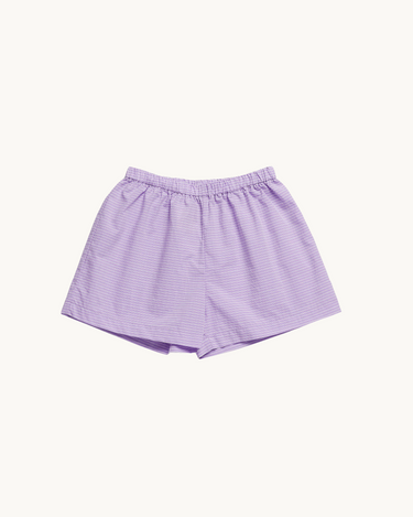 Cotton Shorts Purple