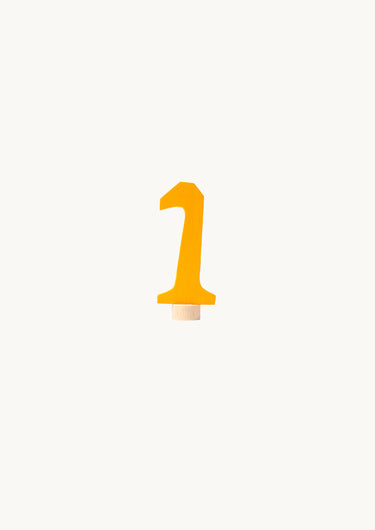 Decorative Number 1