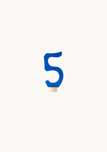 Decorative Number 5