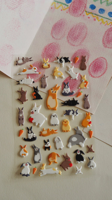 Bunny Stickers