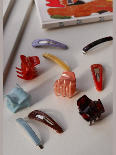 Hair Clip Yellow