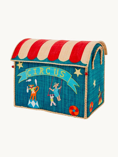 Large Raffia Basket 'Circus'