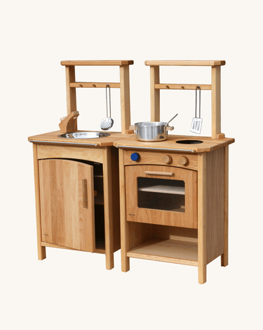 Large Wooden Play Kitchen