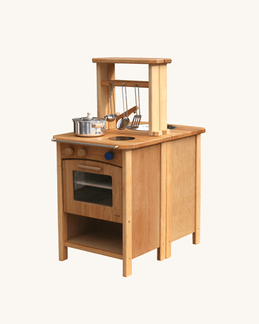 Large Wooden Play Kitchen