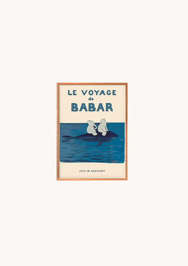 'Le Voyage, Babar' Poster