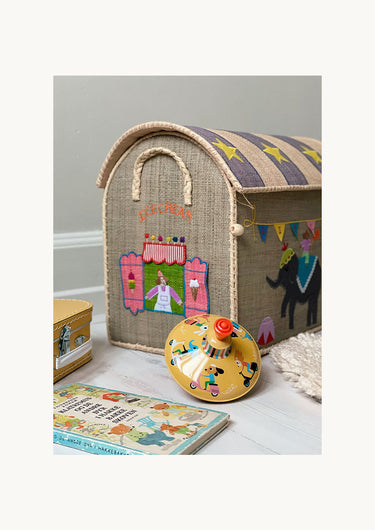 Medium Raffia Basket 'Circus'