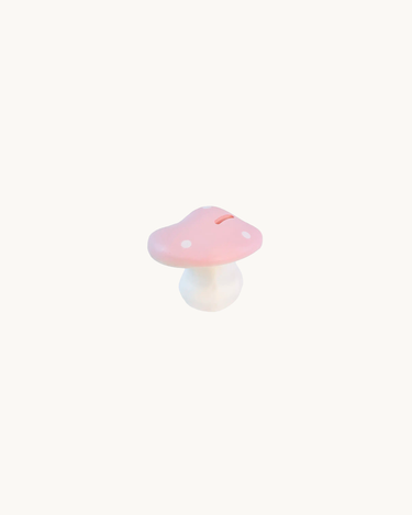 Mushroom Piggy Bank Pink