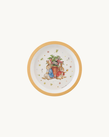 Peter Rabbit Lunch Plate Abricot