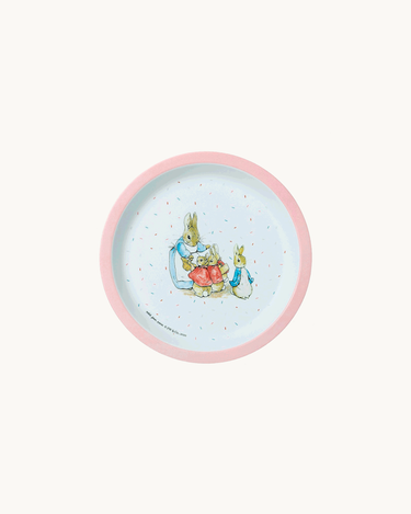 Peter Rabbit Lunch Plate Pink