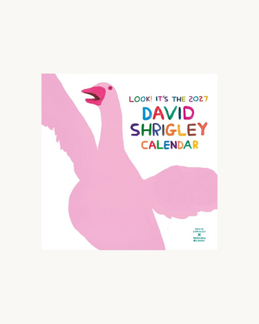 Preorder: David Shrigley 2027 Wall Calendar