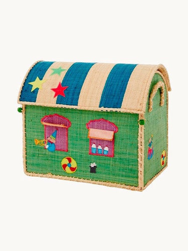 Small Raffia Basket 'Circus'