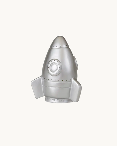 Spaceship Lamp Silver