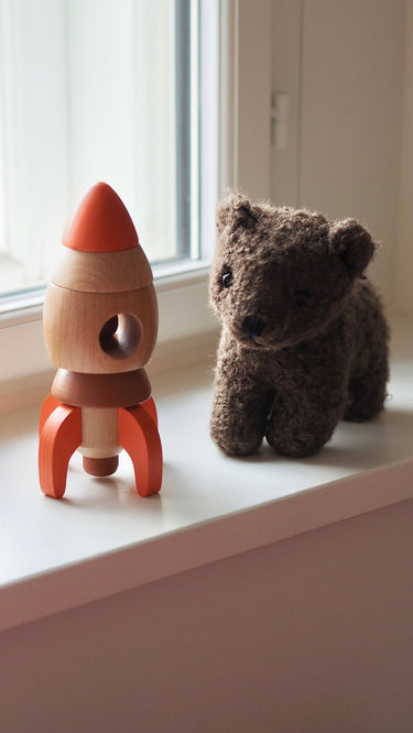 Spaceship Stacking Toy