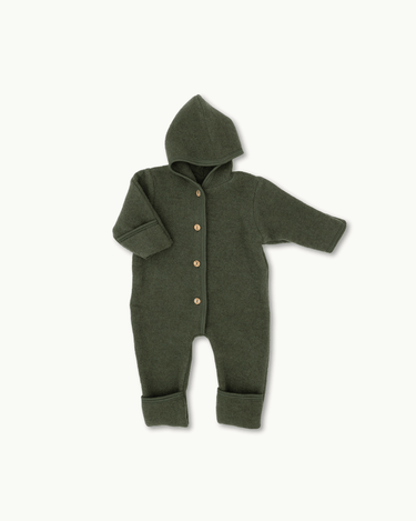 Hooded Overall Green