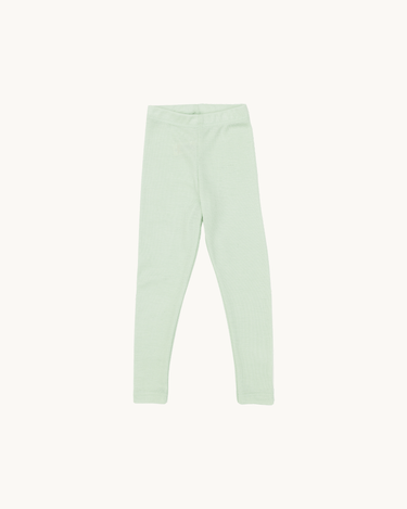 Wool & Silk Leggings Mint