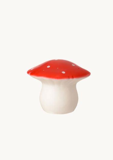 Medium Mushroom Lamp Red