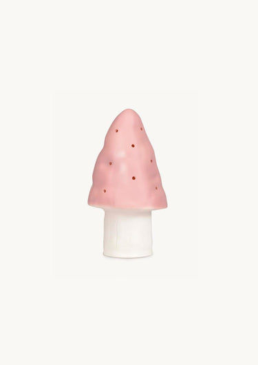 Small Mushroom Lamp Pink