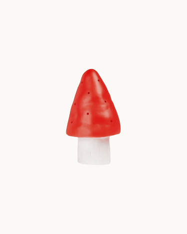 Small Mushroom Lamp Red