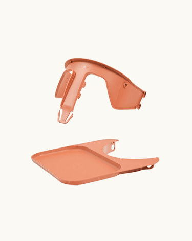 Klapp Safety Rail & Tray Terracotta Pink