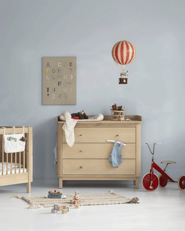 Wood Nursery Dresser