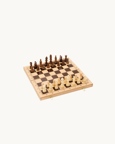 Chess in Wooden Case