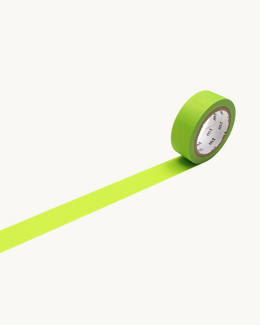 Washi Tape Green Yellow Matte