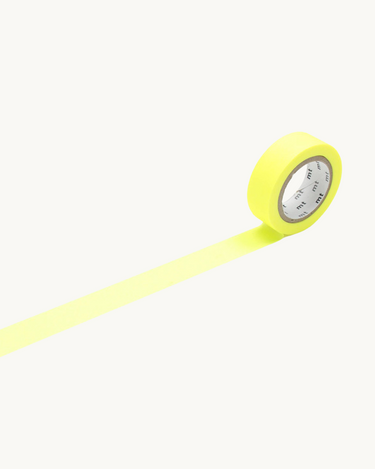 Washi Tape Shocking Yellow