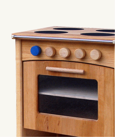 Wooden Play Kitchen Stove